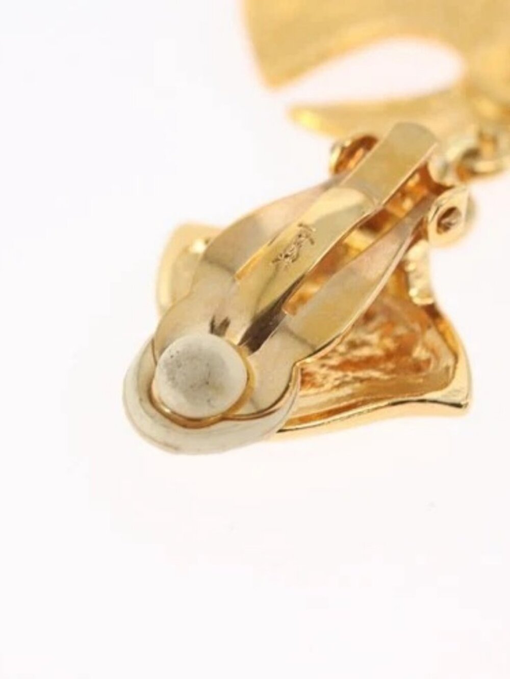 SAINT LAURENT Earring Earring metal Gold Auth BSZ416V - Picture 4 of 14